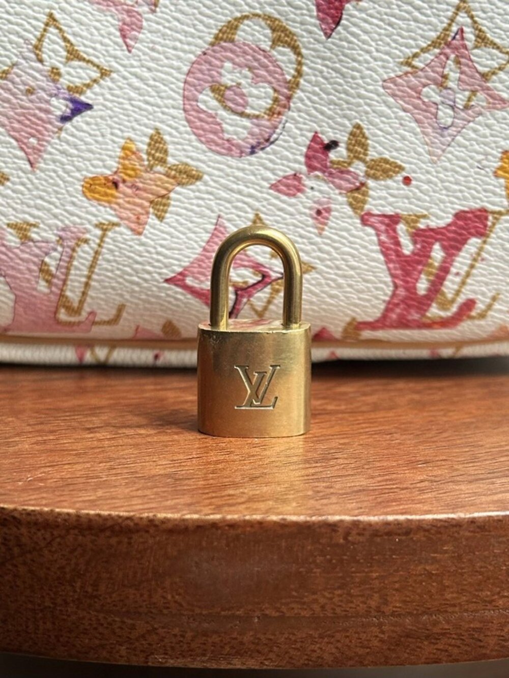 LOUIS VUITTON Watercolor Aquarelle Speedy Bag 30, White - Picture 11 of 16